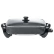 Brentwood 16 inch Electric Skillet with Glass Lid