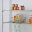 TRINITY 2-Pack 11.5-in W x 6-in H 1-Tier Cabinet-mount Metal Pull-out Sliding Basket Kit