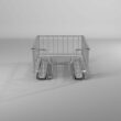 TRINITY 2-Pack 11.5-in W x 6-in H 1-Tier Cabinet-mount Metal Pull-out Sliding Basket Kit