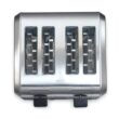 Hamilton Beach 4 Slice Toaster Brushed Stainless Steel - 24714