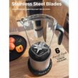 Costway 1500W Smoothie Maker High Power Blender with 10 Speeds