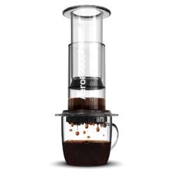 Aeropress Clear Coffee Press – 3 in 1 brew method combines French Press, Pourover, Espresso