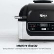 Ninja AG301 Foodi 5-in-1 Indoor Electric Grill with Air Fry, Roast, Bake & Dehydrate - Programmable, Black/Silver Ninja AG301 Foodi 5-in-1 Indoor Electric Grill with Air Fry, Roast, Bake & Dehydrate - Programmable, Black/Silver - 7