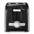 Oster 2 Slice Toaster with Extra-Wide Slots in Brushed Stainless Steel