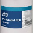 Tork Handi-Size Perforated Roll Towel White, Certified Compostable, 30 x 120 Towels, HB9201 - 2