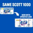 Scott 1000 Toilet Paper, 32 Rolls, Septic-Safe, 1-Ply Toilet Tissue - 3