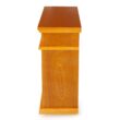 LifeSmart LifePro 1500W Portable Electric Infrared Quartz Indoor Fireplace, Oak