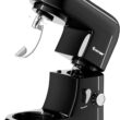 Costway 4.3 Qt 550 W Tilt-Head Stainless Steel Bowl Electric Food Stand Mixer - Black