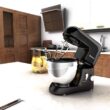 Costway 4.3 Qt 550 W Tilt-Head Stainless Steel Bowl Electric Food Stand Mixer - Black