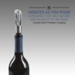Ivation Wine Gift Set, Includes Stainless Steel Electric Wine Bottle Opener, Wine Aerator, Electric Vacuum Wine Preserver, 2 Bottle Stoppers, Foil Cutter & LED Charging Base - 7
