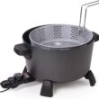 National Presto 10-quart Kitchen Kettle XL Steamer Multi-Cooker, Black - 7