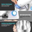 Costway 6.3 Quart Tilt-Head Food Stand Mixer 6 Speed 660W - White