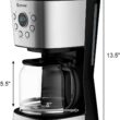 Costway 12-cup LCD Display Programmable Coffee Maker Brew Machine