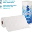 Sparkle Professional Series 2-Ply Perforated Kitchen Paper Towel Rolls by GP PRO (Georgia-Pacific); 2717201; 70 Sheets Per Roll; 30 Rolls Per Case - 3