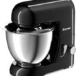 Costway 4.3 Qt 550 W Tilt-Head Stainless Steel Bowl Electric Food Stand Mixer - Black
