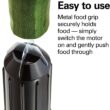 Hamilton Beach 3-in-1 Electric Vegetable Spiralizer & Slicer With 3 Cutting Cones for Veggie Spaghetti, Linguine, and Ribbons, 6-Cups, Black,70930 - 5