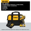 DEWALT 20V Max 20-volt Max Brushless Impact Driver (1-Battery Included, Charger Included and Soft Bag included)
