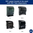 Tork Paper Towel Roll Natural - Universal Hand Roll, Natural Paper Towels with Brown Tissues made of 100% Recycled Fiber, 6 Rolls x 800 ft, Compatible with H21 Dispenser, RK800E - 4