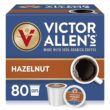 Victor Allen's Coffee Hazelnut Flavored, Medium Roast, 80 Count, Single Serve Coffee Pods for Keurig K-Cup Brewers - 1