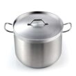 Cooks Standard 02616 Professional Grade Lid 30 Quart Stainless Steel Stockpot, Silver