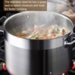 Cooks Standard 02616 Professional Grade Lid 30 Quart Stainless Steel Stockpot, Silver