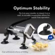 New Star Foodservice 43204 Commercial Grade French Fry Cutter with Suction Feet, 1/2 Inch and 3/8 Inch Blades, Limited Edition Black - 5