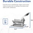 New Star Foodservice 7006872 Extra Heavy Duty French Fry Cutter 3/8