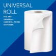 Scott® Essential Universal High-Capacity Hard Roll Towels (01005), 1.5" Core, White Scott® Essential Universal High-Capacity Hard Roll Towels (01005), with Absorbency Pockets™, 1.5