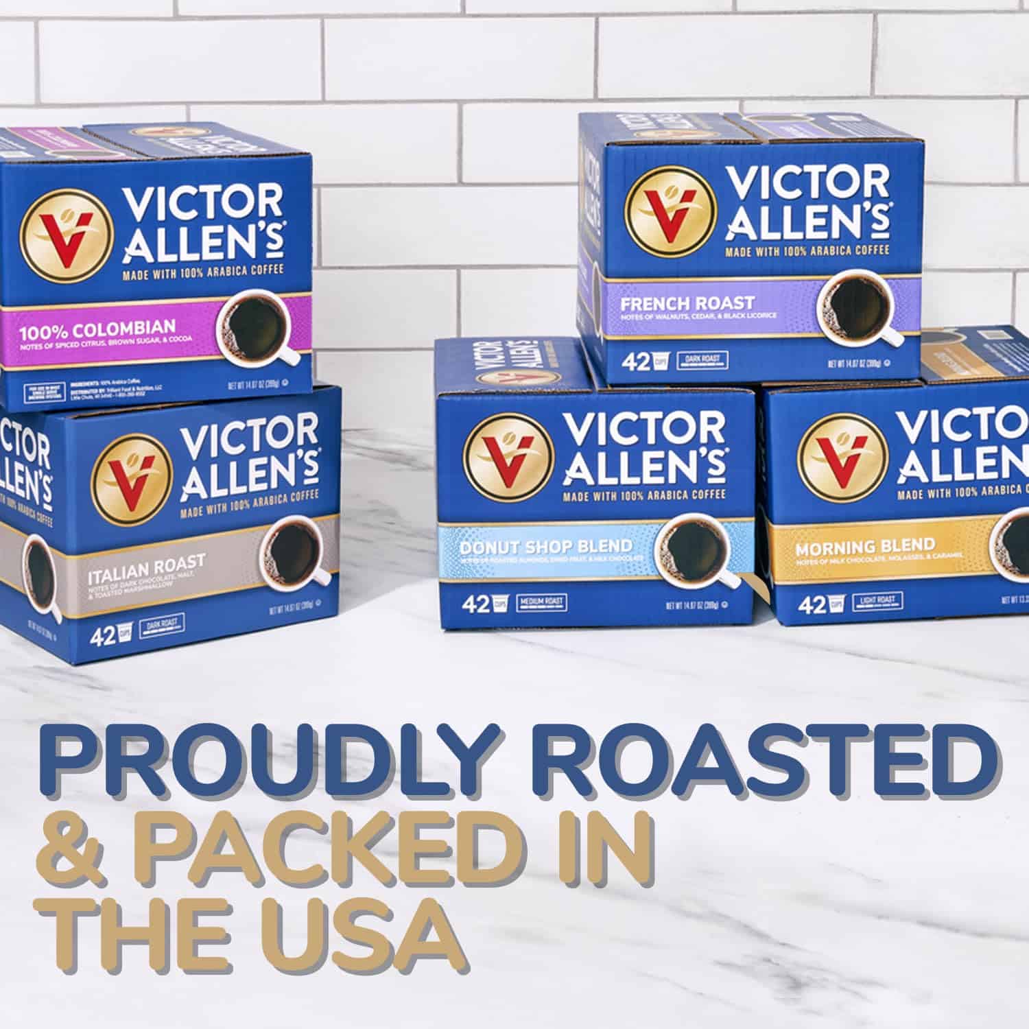 Victor Allen's Coffee French Vanilla Flavored, Medium Roast, 80 Count Single Serve Coffee Pods for Keurig K-Cup Brewers Victor Allen's Coffee French Vanilla Flavored, Medium Roast, 80 Count Single Serve Coffee Pods for Keurig K-Cup Brewers - 9