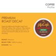 McCafe Premium Roast Decaf Coffee, Single Serve Keurig K-Cup Pods, Decaffeinated, 72 Count (6 Packs of 12) - 3