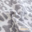 MH MYLUNE HOME Ultra Soft Micro Plush White Grey Leopard Blanket (51x63 inches) Warm Reversible Cheetah Blanket Leopard Pattern Throw for Couch Bed Sofa - 2