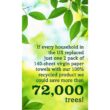 Seventh Generation Unbleached Paper Towels, Recycled Paper, 6 Count, Pack of 4