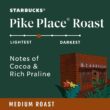 Starbucks K-Cup Coffee Pods—Medium Roast Coffee—Pike Place Roast for Keurig Brewers— Arabica—6 boxes (60 pods total) Starbucks K-Cup Coffee Pods—Medium Roast Coffee—Pike Place Roast for Keurig Brewers—100% Arabica—6 boxes (60 pods total) - 3