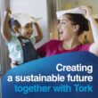 Tork Handi-Size Perforated Roll Towel White, Certified Compostable, 30 x 120 Towels, HB9201 - 4