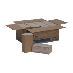 Georgia-Pacific Blue Basic S-Fold Recycled Paper Towels by GP PRO (Georgia-Pacific); Brown; 23504; 250 Towels Per Pack; 16 Packs Per Case (4000 Total); 9.20" x 10.20 - 1