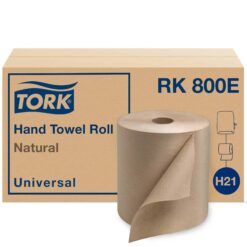 Tork Paper Towel Roll Natural - Universal Hand Roll, Natural Paper Towels