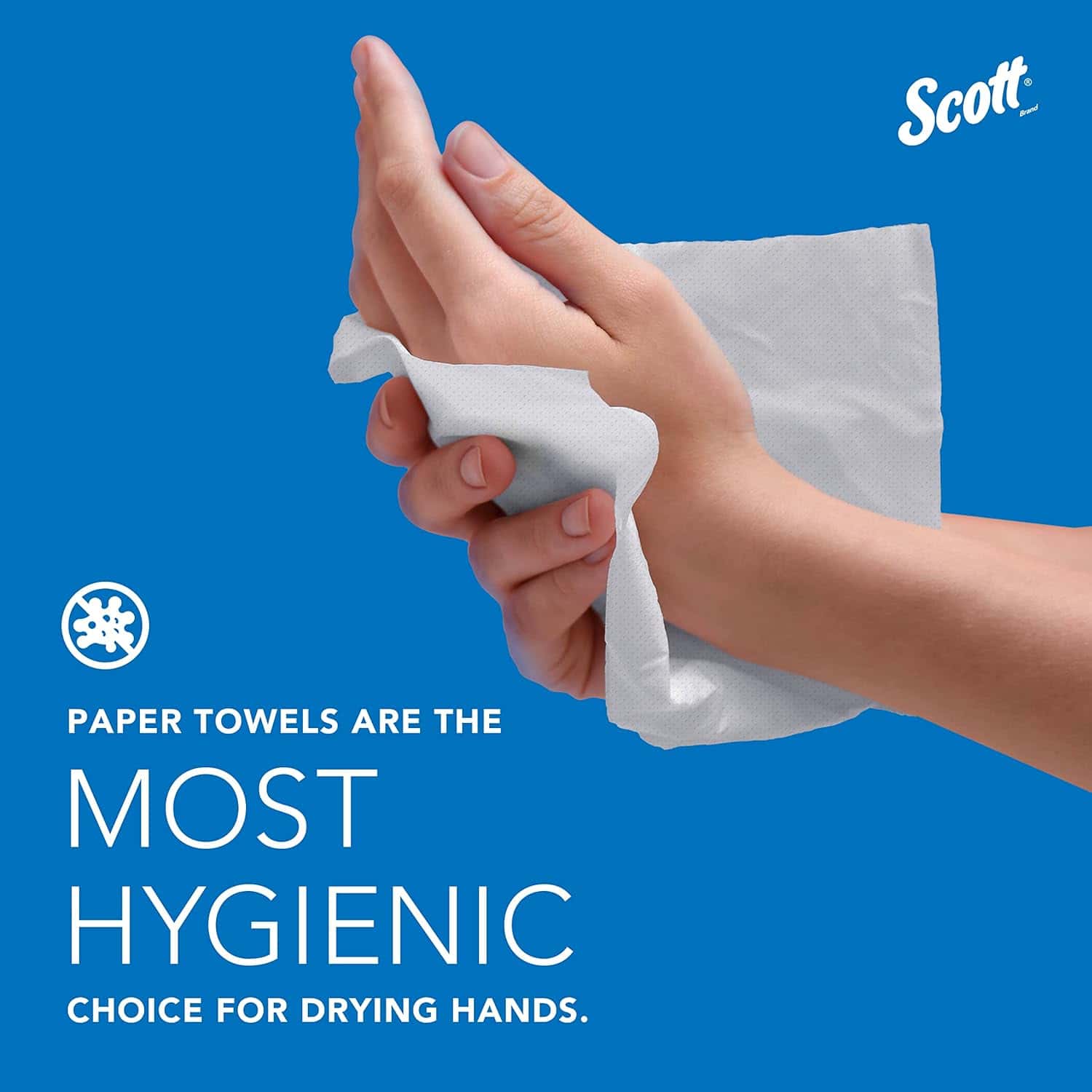Scott® Essential Universal High-Capacity Hard Roll Towels (01005), 1.5" Core, White Scott® Essential Universal High-Capacity Hard Roll Towels (01005), with Absorbency Pockets™, 1.5" Core, White, (1,000'/Roll, 6 Rolls/Case, 6,000'/Case) - 9
