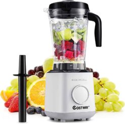 Costway 1500W Countertop Smoothies Blender with 10 Speed and 6 Pre-Setting Programs