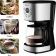 Costway 12-cup LCD Display Programmable Coffee Maker Brew Machine