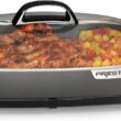 Presto 16-Inch Electric Slimline Skillet with Glass Cover, Black - 1