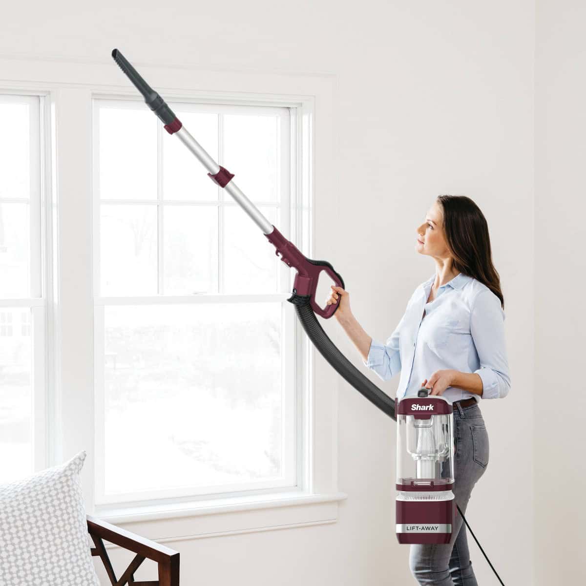 Shark Navigator Lift-Away ADV Upright Vacuum with PowerFins and Self-Cleaning Brushroll - LA401 Shark Navigator Lift-Away ADV Upright Vacuum with PowerFins and Self-Cleaning Brushroll - LA401