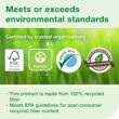 Tork Paper Towel Roll Natural - Universal Hand Roll, Natural Paper Towels with Brown Tissues made of 100% Recycled Fiber, 6 Rolls x 800 ft, Compatible with H21 Dispenser, RK800E - 5