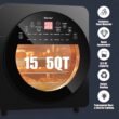 Costway 16-in-1 Air Fryer 15.5 qt Toaster Rotisserie Dehydrator Oven - Black