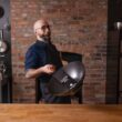 Babish Carbon Steel Flat Bottom Wok and Stir Fry Pan, 14-Inch