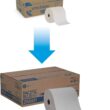 Georgia-Pacific Blue Basic Recycled Paper Towel Rolls (Previously Branded Envision) by PRO , White, 26601, 800 Feet Per Roll, 6 Rolls Per Case - 2