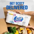 Scott 1000 Toilet Paper, 32 Rolls, Septic-Safe, 1-Ply Toilet Tissue - 9