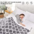HomeMate Heated Blanket Electric Full Size - 72“x84“ Heating Blanket with 10 Fast Heat Levels 8 Hours Auto Off Ultra Soft Cozy Flannel Over-Heated Protection ETL Certification Keep Warming in Home - 3
