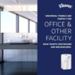 Kleenex Hard Paper Towels (50606), with Premium Absorbency Pockets, 1.75" Core, White