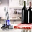 Ivation 6-in-1 Wine Gift Set – Wine Lover’s Dream Includes Stainless Steel Electric Wine Bottle Opener, Electric Vacuum Wine Preserver, 2 Dated Cork Stoppers, Bonus Foil Cutter & Charging Base - 5