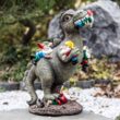 SOWSUN Dinosaur Gnomes Garden Statues Outdoor Decor Birthday Gifts for Mom Funny Gifts for Yard SOWSUN Dinosaur Gnomes Garden Statues Outdoor Decor Birthday Gifts for Mom Funny Gifts for Yard, Patio Dinosaur Eating Gnomes Sculptures House Warming Gifts New Home Decor - 8